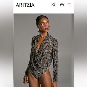 Aritzia Babaton Ambrose Bodysuit Size XS